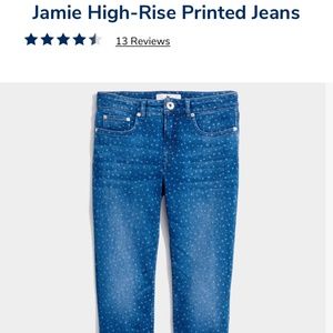Vineyard Vines Jamie High-Rise Printed Jeans